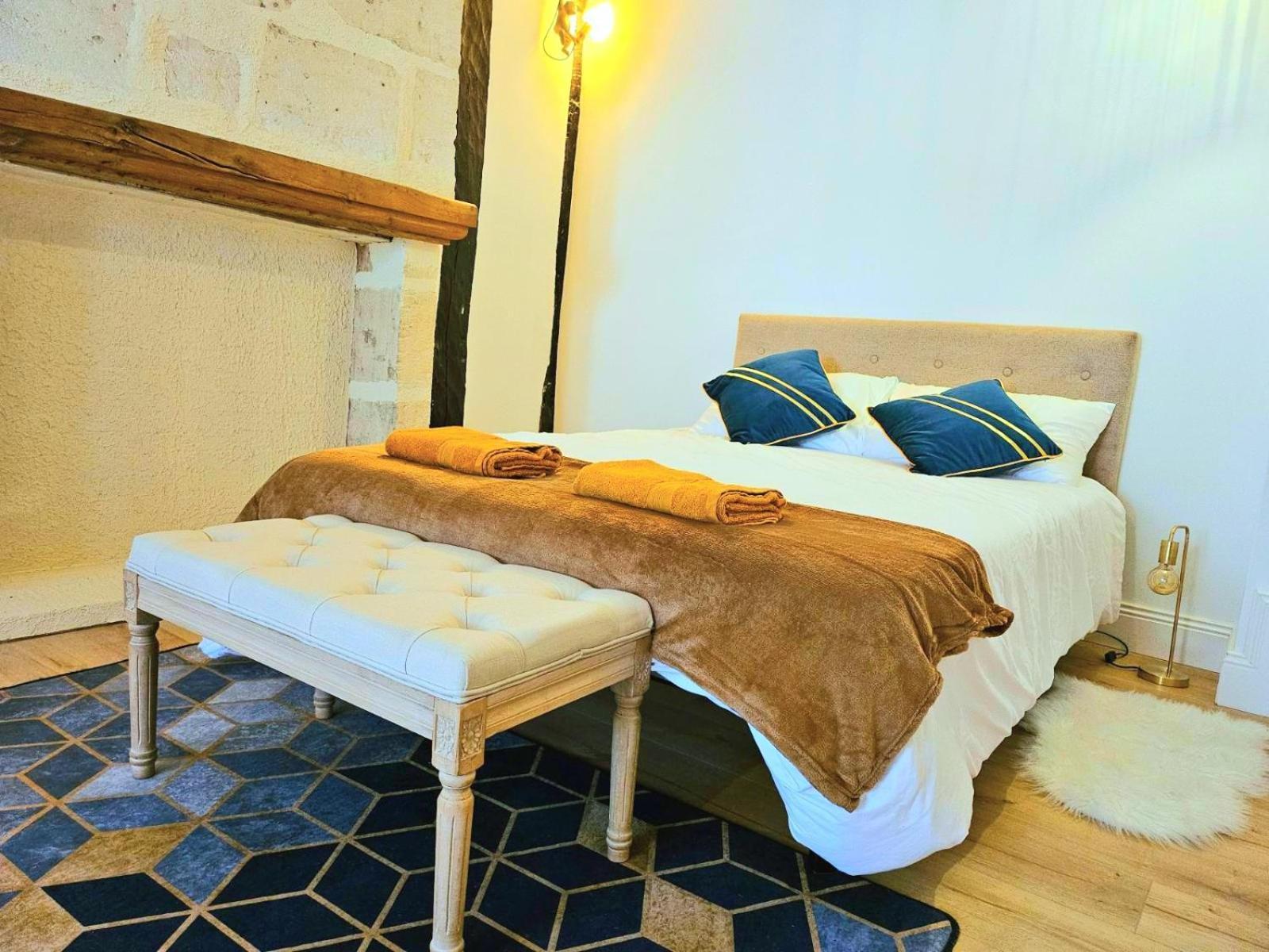 La Dame Blanche - Appartement Hypercentre Historique Bourges Zewnętrze zdjęcie